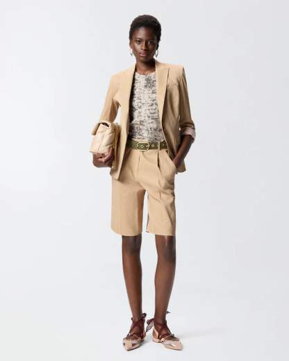 Pinko FREDA GIACCA LINO STRETCH SS26