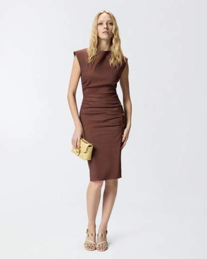 Pinko ALISSA ABITO LINO STRETCH SS26