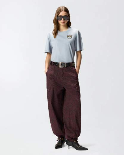 Pinko STREPITOSO T-SHIRT JERSEY RICAMO SS26
