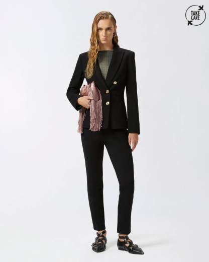 Pinko BELLO PANTALONE PUNTO STOFFA FW25