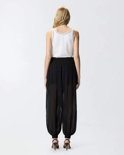Pinko BITETTO CANOTTA COSTINA LOGO  SS26