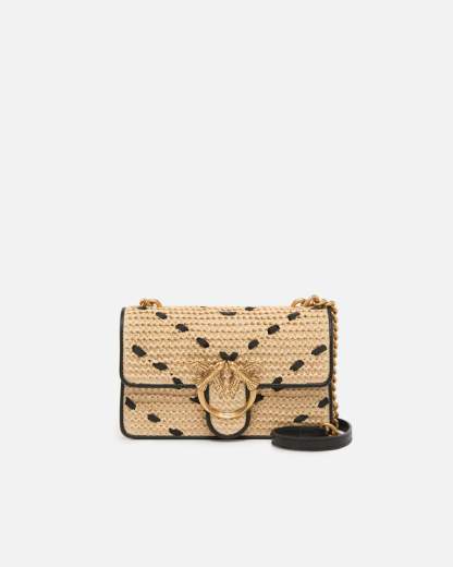 Pinko LOVE ONE MINI LIGHT DC RAFIA + V SS26