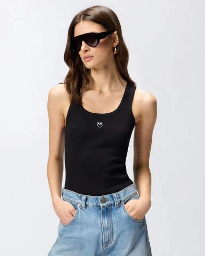 Pinko CALCOLATORE CANOTTIERA COSTINA SS26