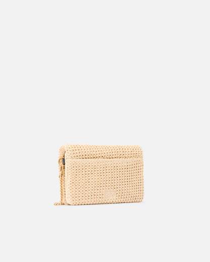 Pinko CLICK SOFT HORIZONTAL MINI RAFIA