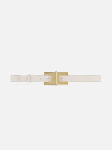 CT57S57E2 Elisabetta Franchi Belt With Logo Buckle