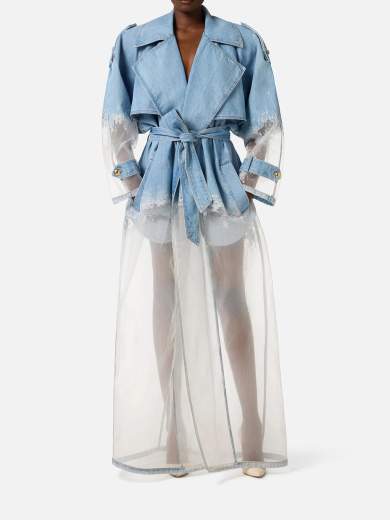 ELISABETTA FRANCHI Trench SJ09N63E2