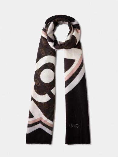 2F5082T0300 Liujo Stole With Logo