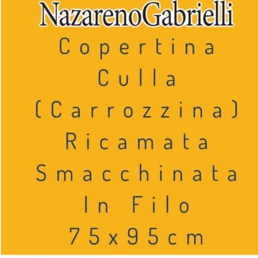 NAZARENO GABRIELLI NG-491 DIS1 TRECCIA
