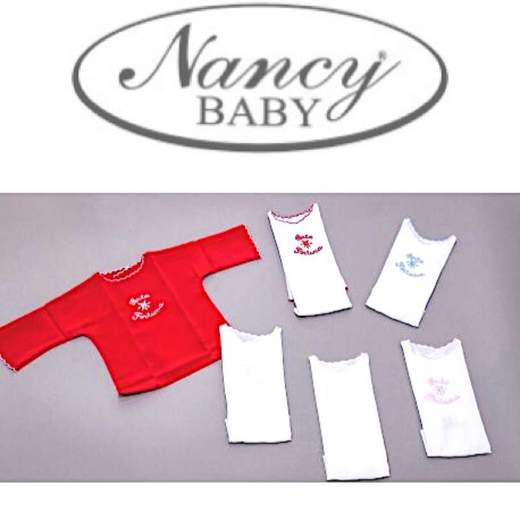 NANCY BABY 124 BIANCO/ROSA