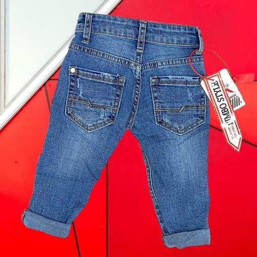 Jeans Bimbo Style GB-549 con Strappi