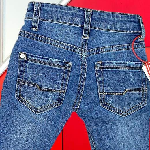 Jeans Bimbo Style GB-549 con Strappi