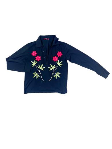 ANGEL & DEVIL Lauro Long Sleeves Tee V Neckline