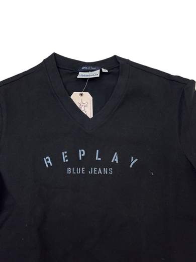 REPLAY W38083 Tee with V Neck