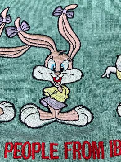 GIGOLÈ ARCHIVE Babs Bunny Baby Looney Tunes felpa