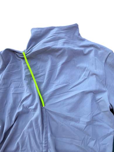 FORNARINA Drawfluo t-shirt a manica lunga futuristica