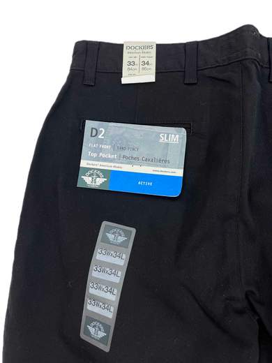 DOCKERS 20450.07.09 D2 Slim Top Pocket Khakis Pants