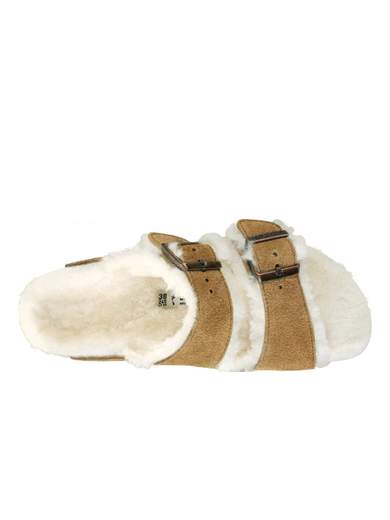 Birkenstock Arizona Fur 1001135 sandali con pelliccia