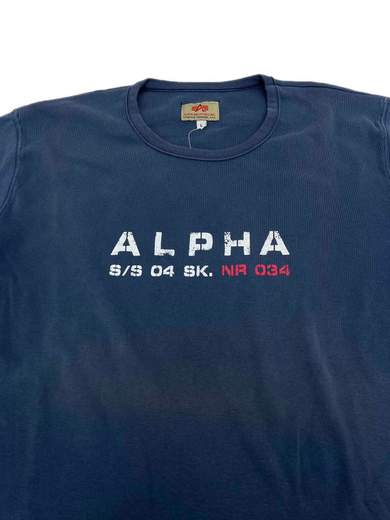 ALPHA INDUSTRIES 33T09C23 Edwards Long Sleeves Tee