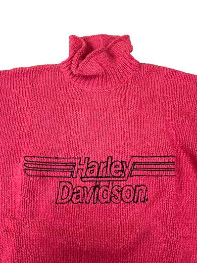 HARLEY DAVIDSON E116E07017 Turtleneck Knitted Sweater