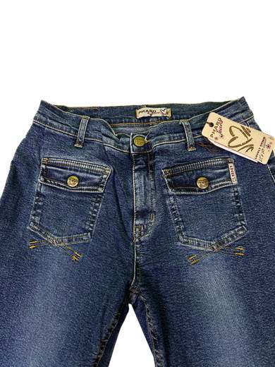 PHARD R727932259 Jeans a zampa elasticizzati