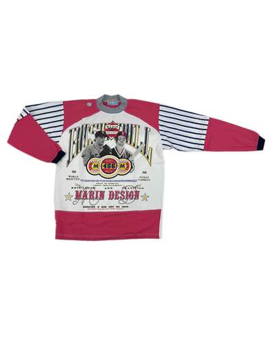 GIGOLÈ ARCHIVE Marin Baseball T-Shirt manica lunga