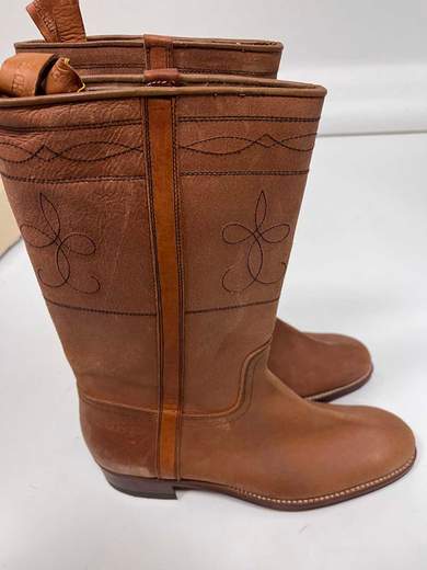 EL CHARRO Botas Stivali Western in pelle