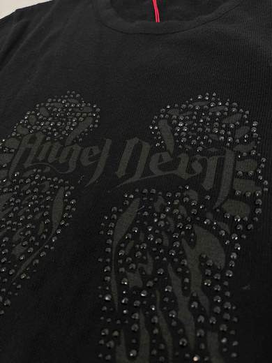 ANGEL & DEVIL 17010017 Knitted Long Sleeves Tee