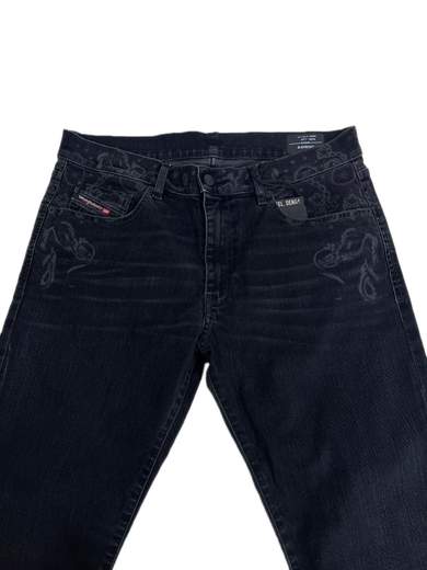 DIESEL A01206 D-Strukt SP12 0900KT Stretch Jeans