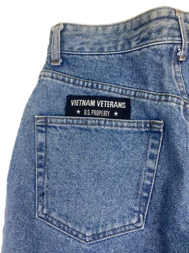 TURQUOISE In The Navy Vintage Jeans