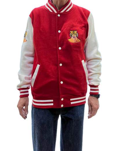 GIGOLÈ RELAB Tiger Mask College Sweater