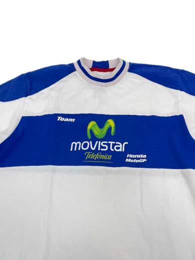BELSTAFF 815066 Official Team Honda T-Shirt a manica lunga (15 Sete Gibernau)