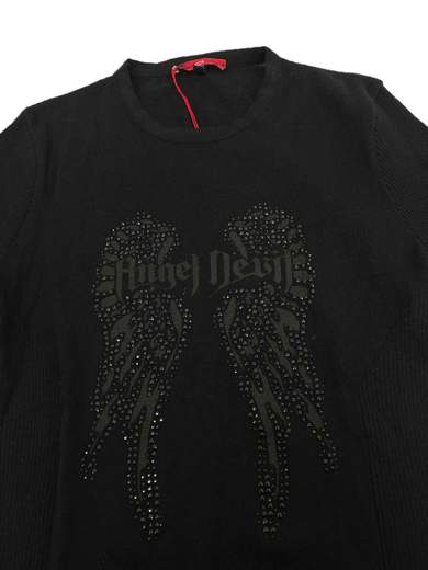 ANGEL & DEVIL 17010017 Knitted Long Sleeves Tee