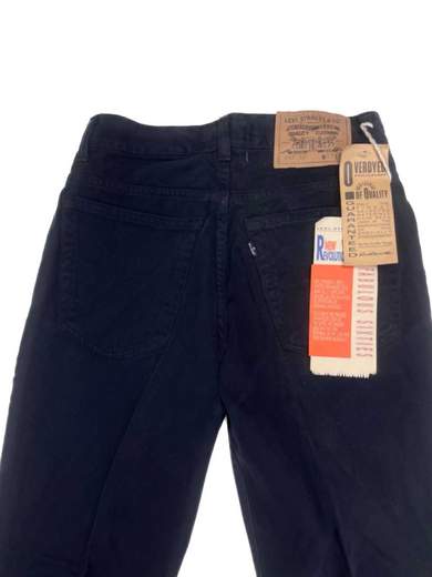 LEVI’S 443 Flare Flat Pleated Over-dyed Jeans
