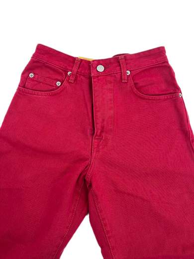 UNIFORM U372B Red Flares Jeans