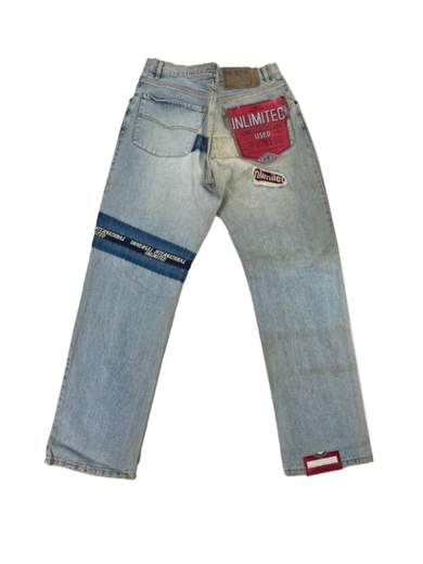 UNLIMITED PATCHED JEANS VALLET