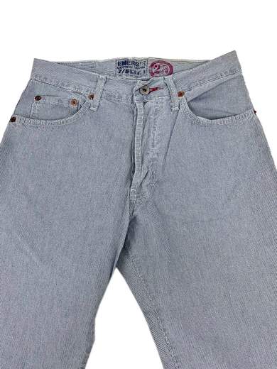 ENERGIE Carson Jeans Striped White/Blue (Plumber)