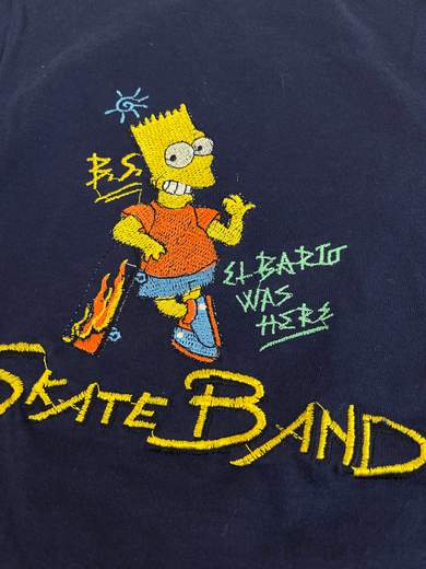 GIGOLÈ ARCHIVE Skate Band Bart Simpson T-Shirt