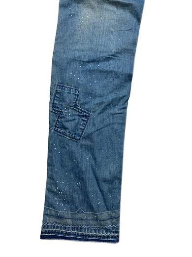 GURU 51GWDLP002 Jeans con Dripping