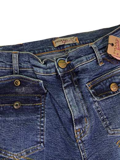 PHARD R727932259 Jeans a zampa elasticizzati
