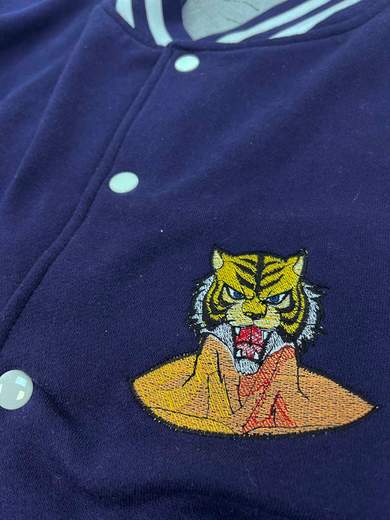 GIGOLÈ RELAB Tiger Mask College Sweater