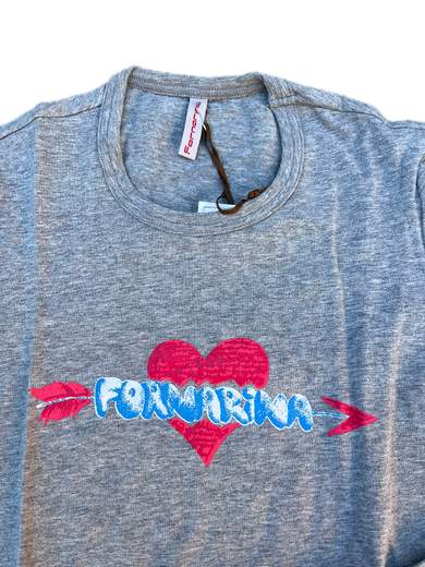 FORNARINA Heart T-Shirt a manica lunga