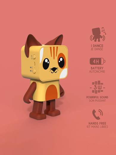 MOB DA-03 Little Dancing Cat Bluetooth Speaker