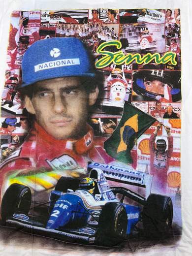 GIGOLÈ ARCHIVE Ayrton Senna T-Shirt