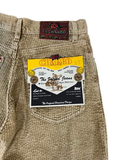 EL CHARRO New Chicanos Corduroy Trousers