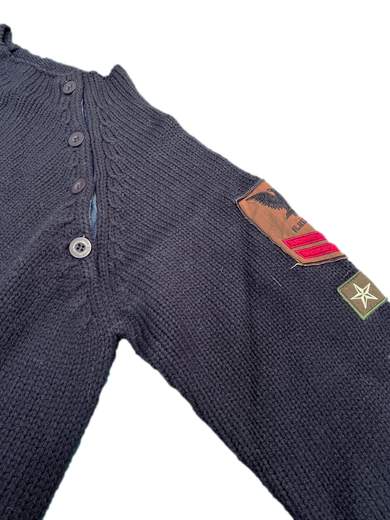 RIFLE PRAC02 Ribbed Sweater a Bit Military