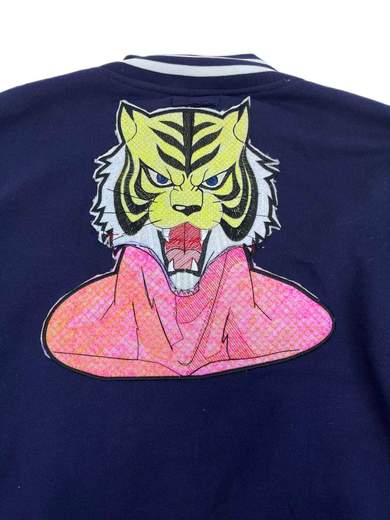 GIGOLÈ RELAB Tiger Mask College Sweater