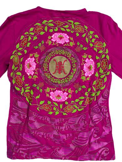 FORNARINA Rosego T-Shirt a manica lunga