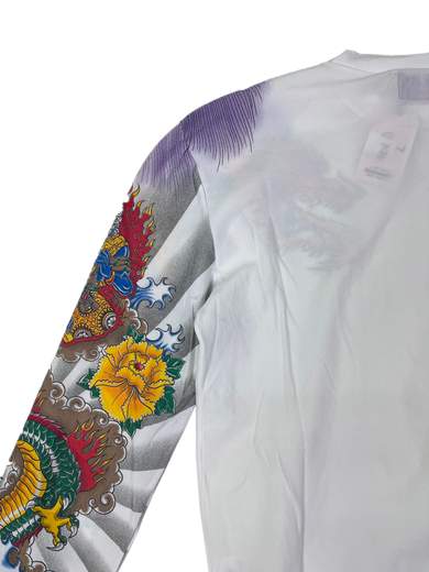 ENERGIE Ayor D T-Shirt a manica lunga con Dragoni Cinesi