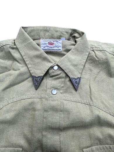 LEVI’S 60338.20.36 Western Shirt with Triangle Collar Pins