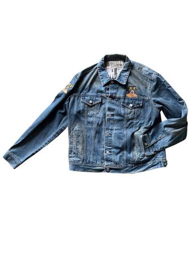 GIGOLÈ RELAB Tiger Mask 1 Denim Jacket